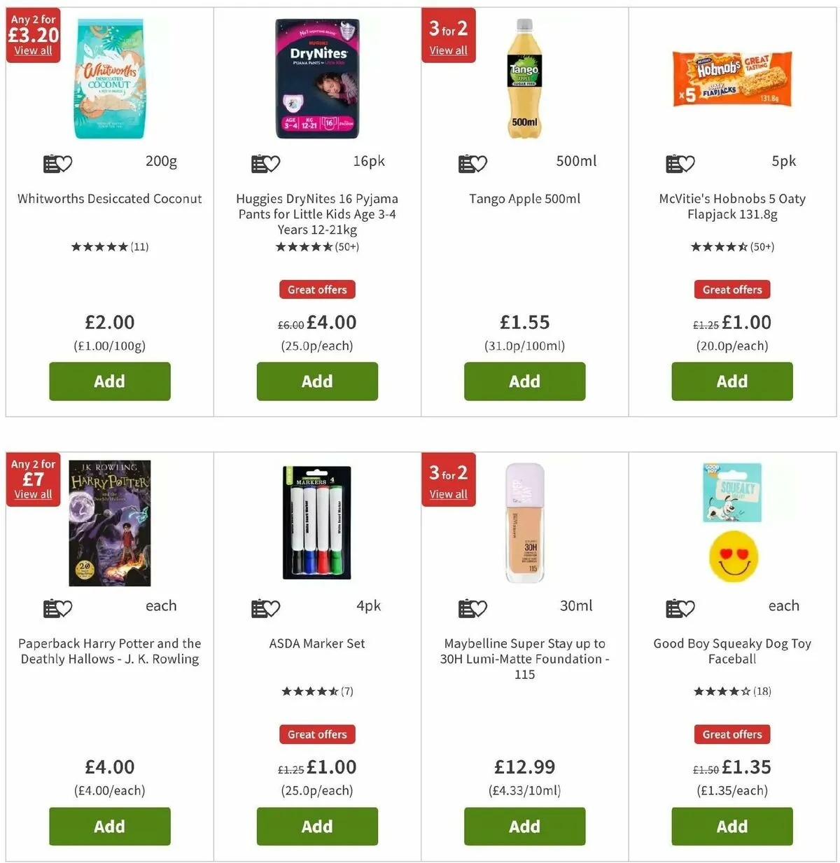 Asda offers this week 6 September Asda deals this week (21)