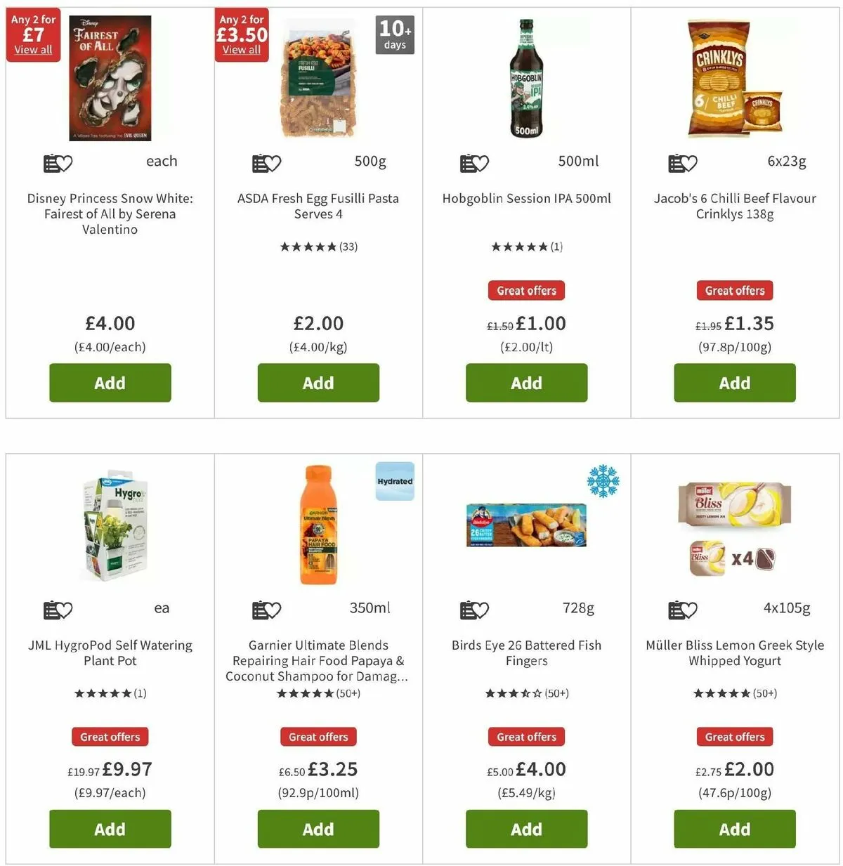 Asda offers this week 6 September Asda deals this week (6)