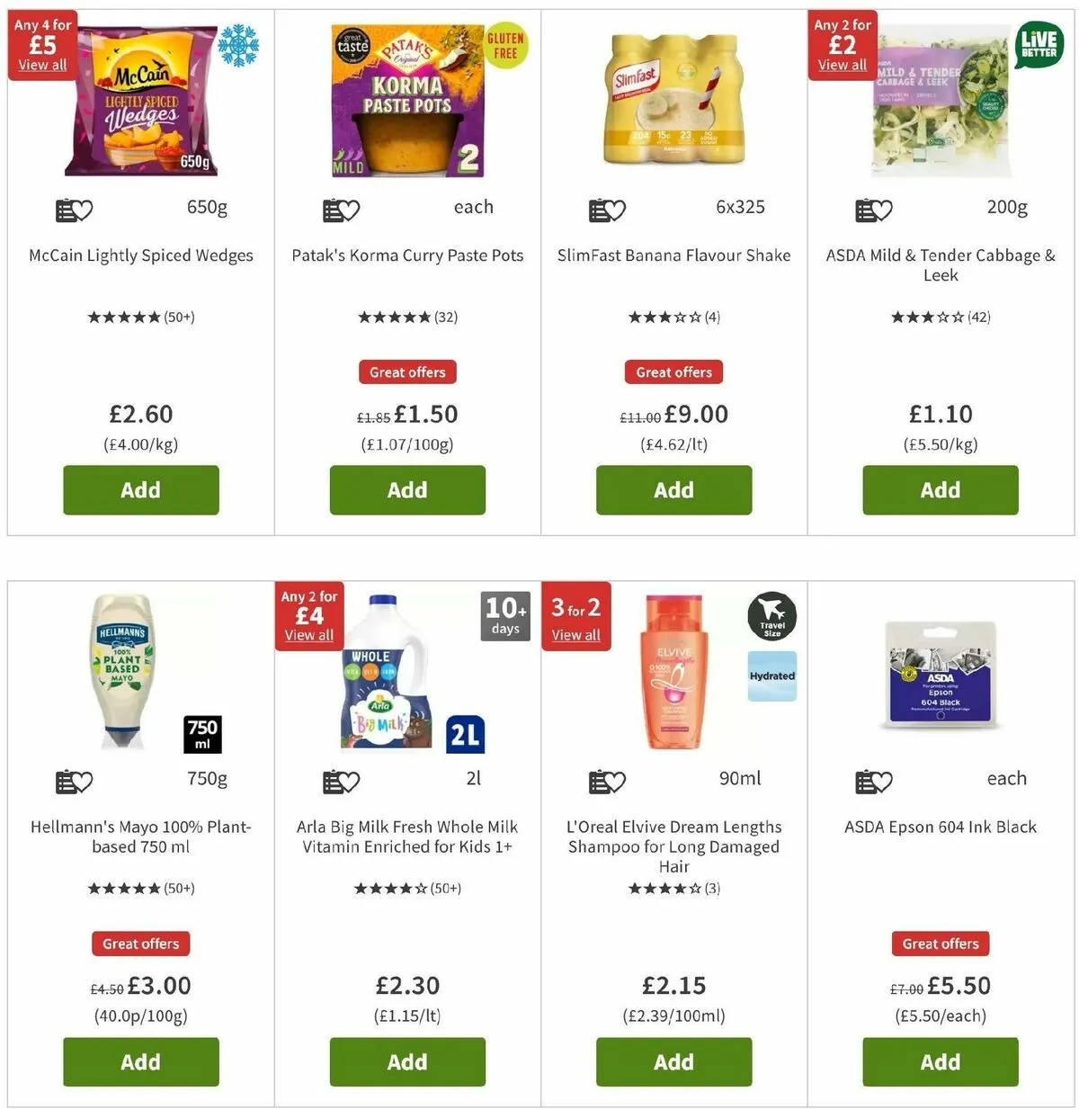 Asda offers this week 6 September Asda deals this week (9)