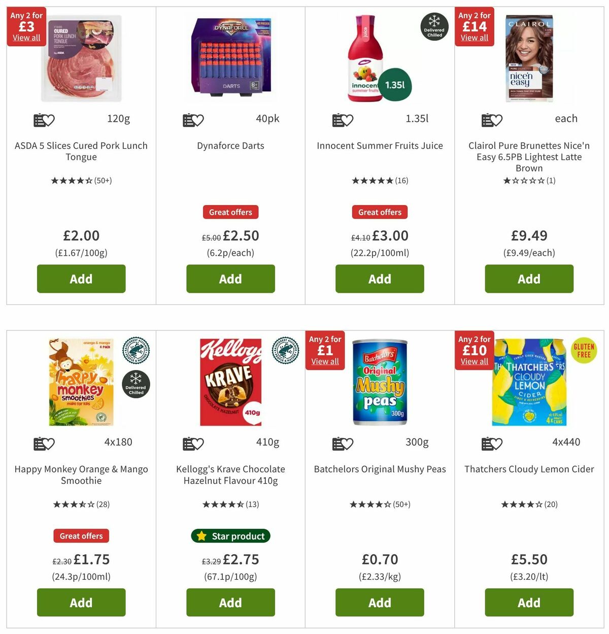 Asda offers this week September 20 – Asda deals this week (3)