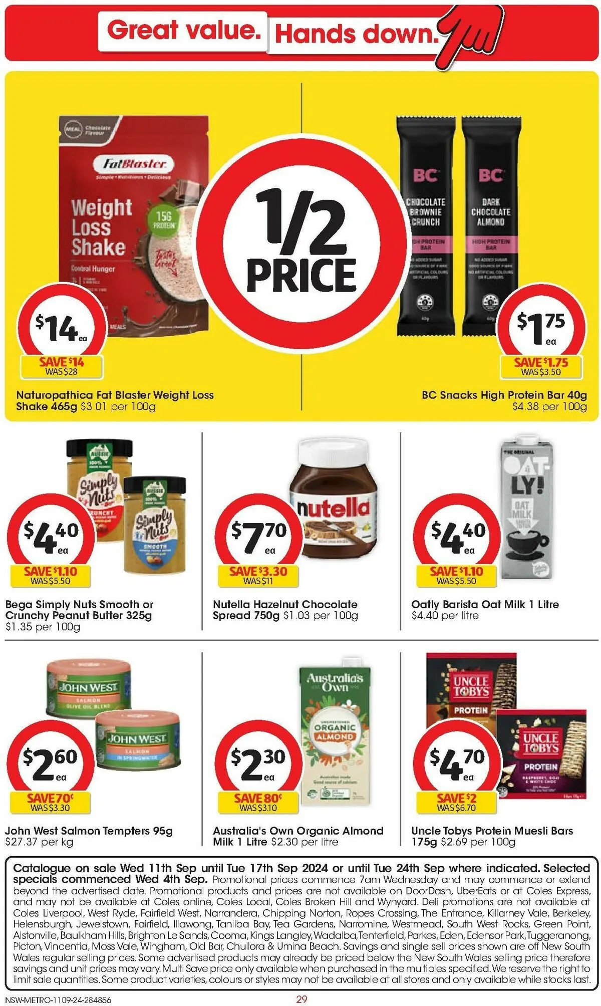 Coles Australia catalogue 11 September Special at Coles this week (29)