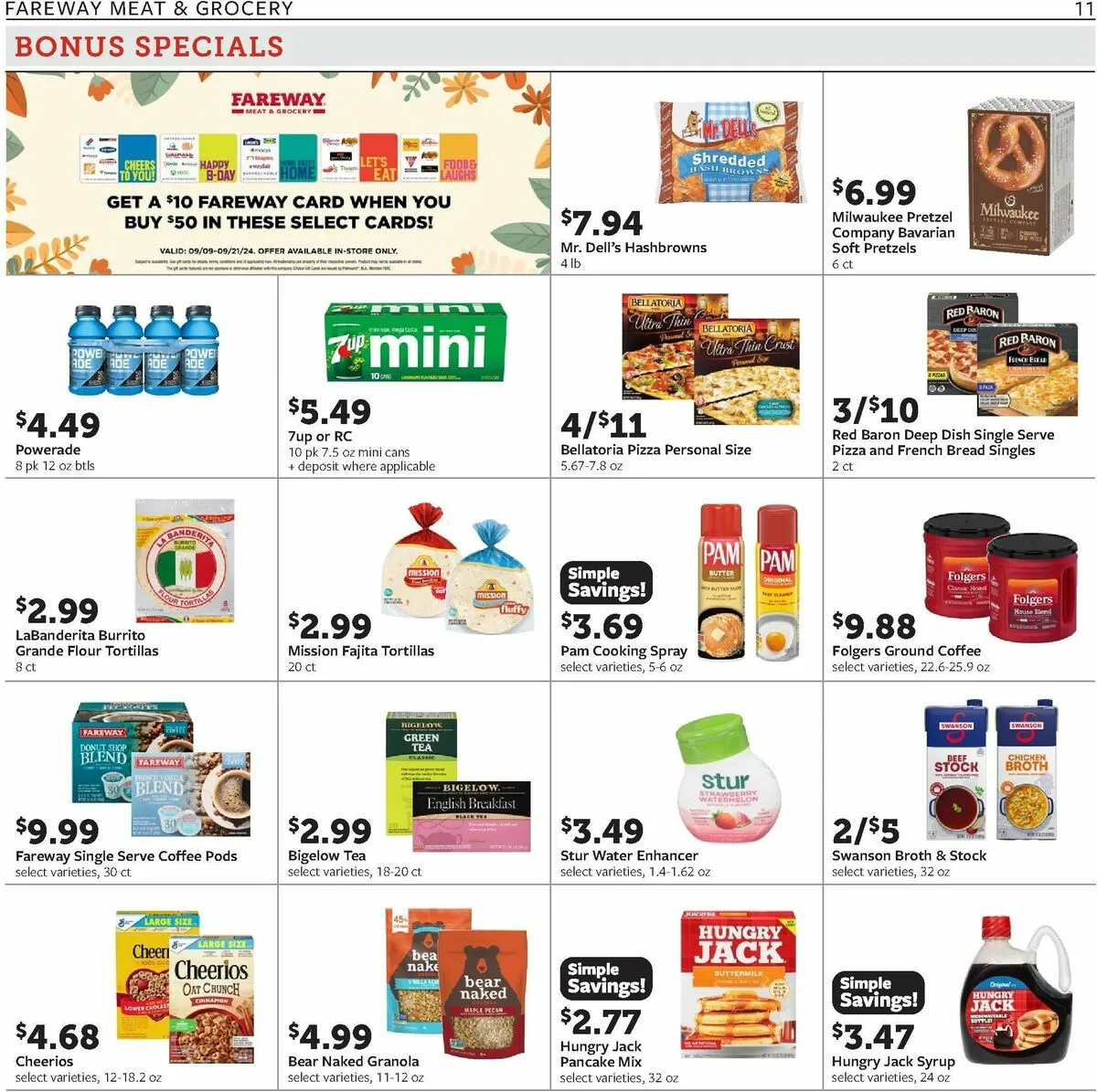 Fareway Grocery Ad September 9 – Fareway weekly flyer (11)