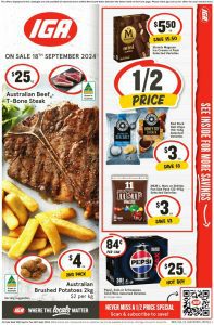 IGA supermarket catalogue 18 September – IGA specials this week (1)