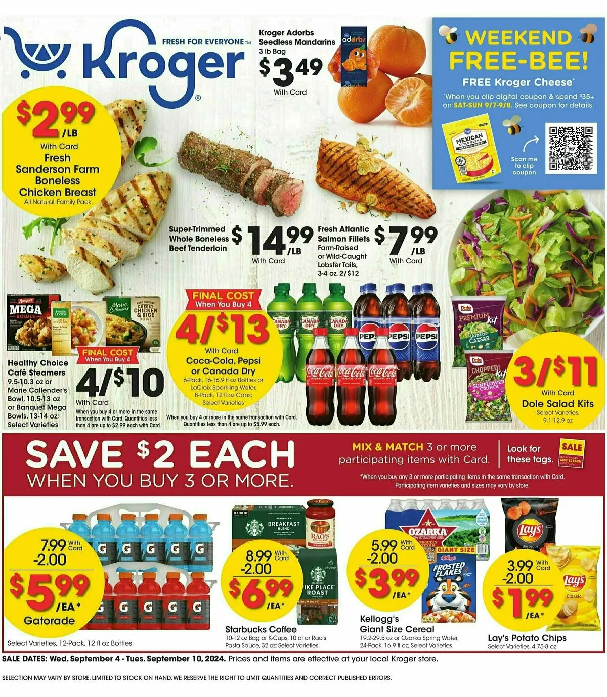 Kroger Sales Ad September 4 (1)