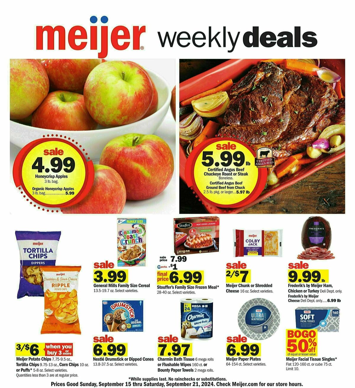 Meijer Weekly Grocery Ad September 15 (1)