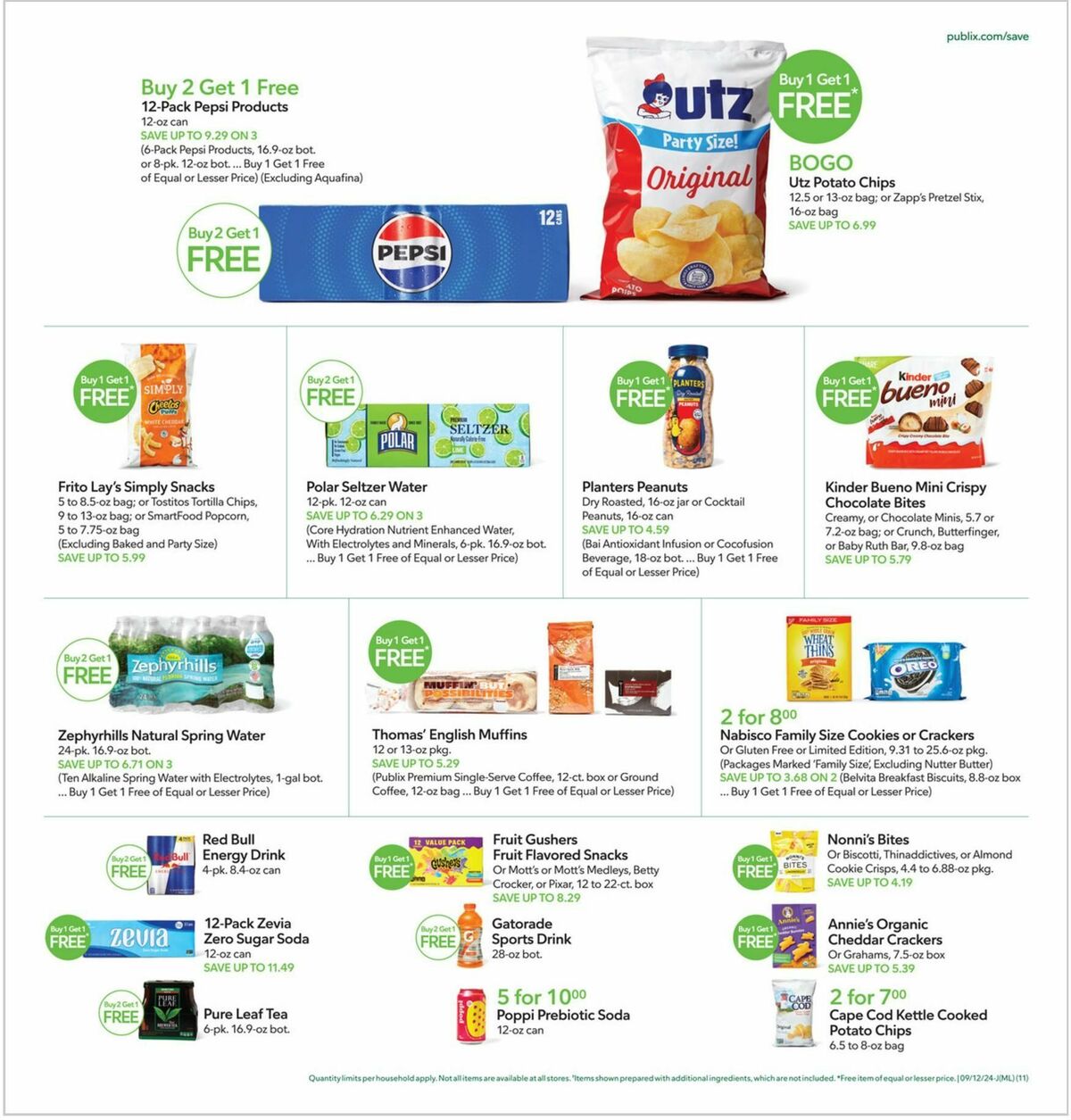 Publix sale ad September 11– Publix weekly ad next week (11)