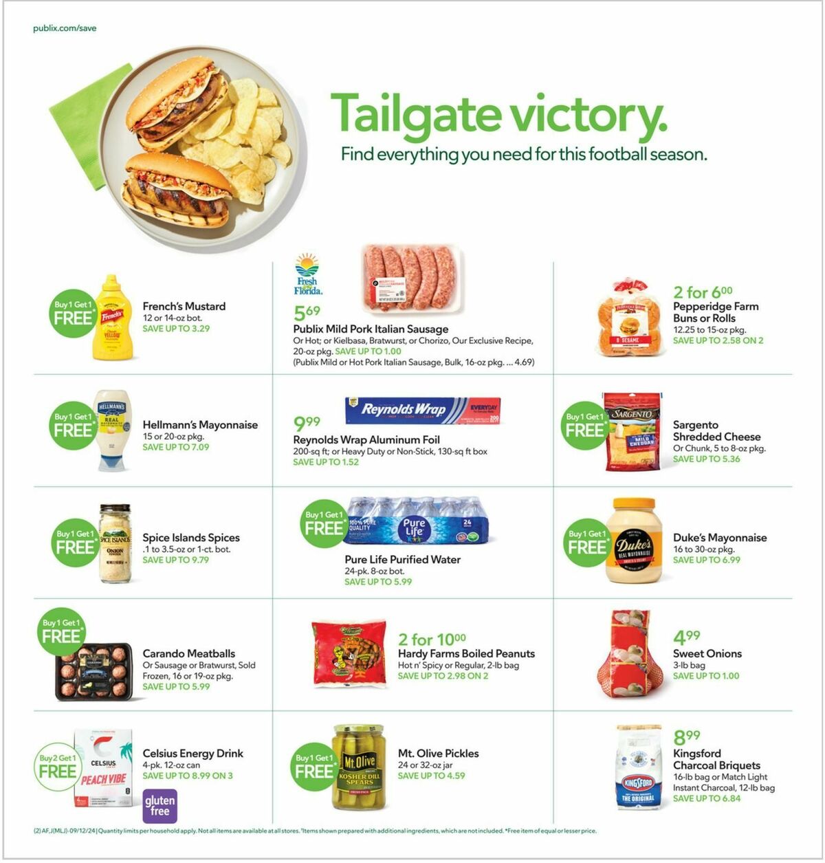 Publix sale ad September 11– Publix weekly ad next week (2)