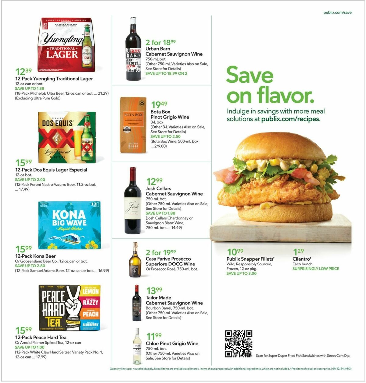 Publix sale ad September 11– Publix weekly ad next week (3)