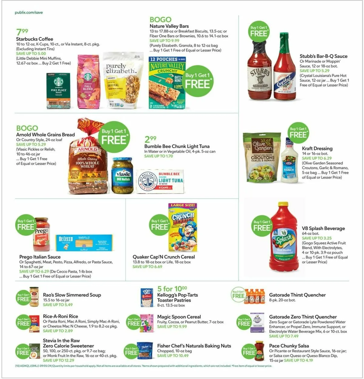 Publix sale ad September 4 – Publix weekly ad next week (10)