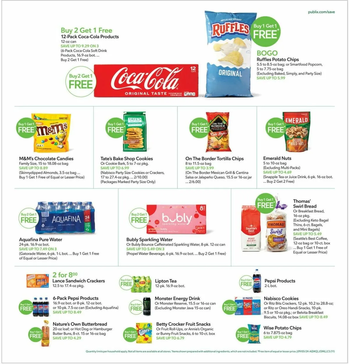 Publix sale ad September 4 – Publix weekly ad next week (11)