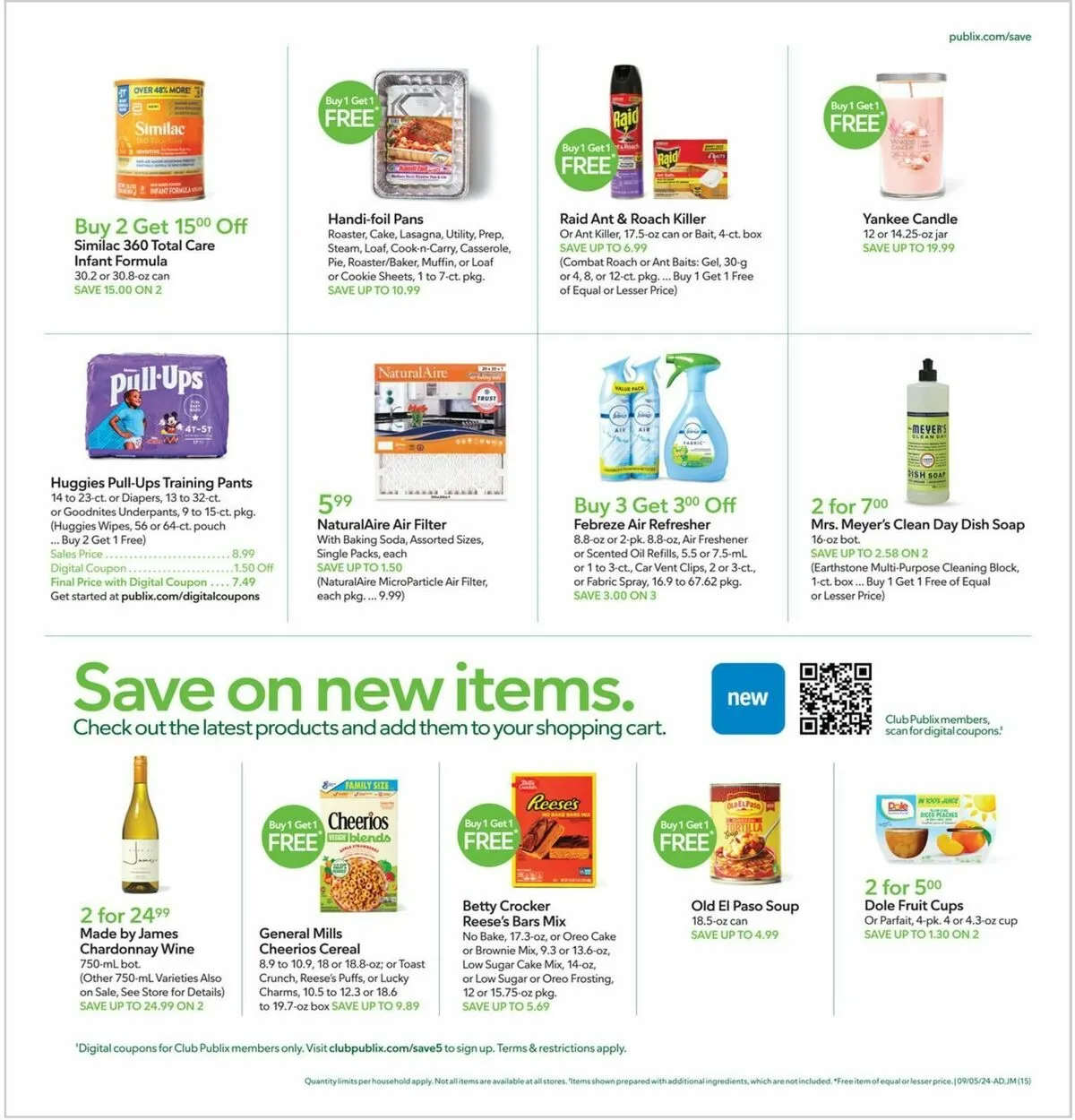 Publix sale ad September 4 – Publix weekly ad next week (15)