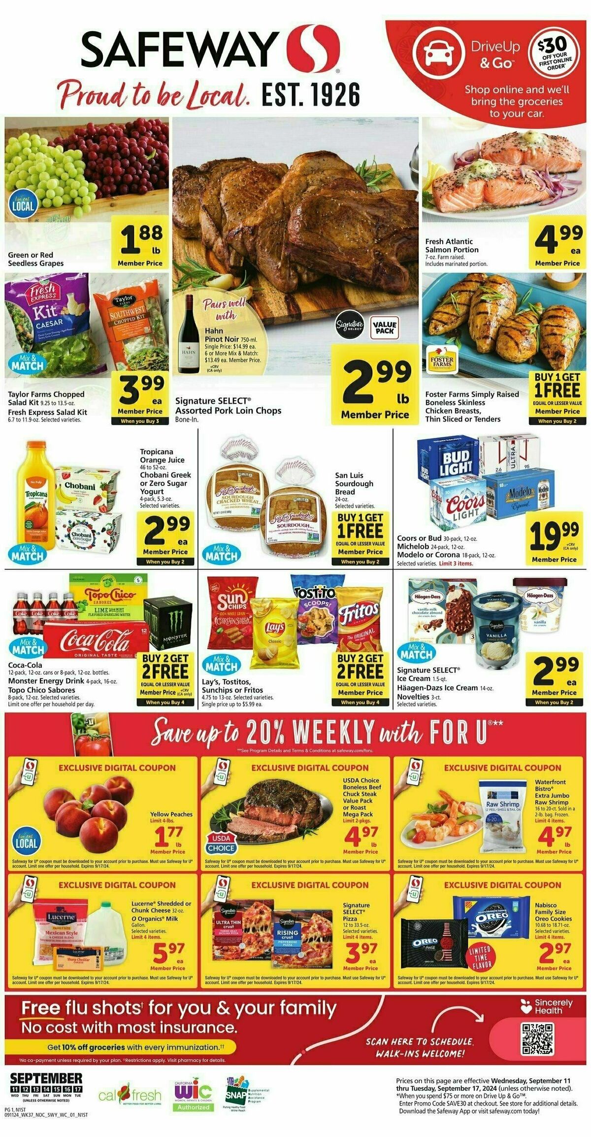 Safeway Sales Ad September 11 (1)