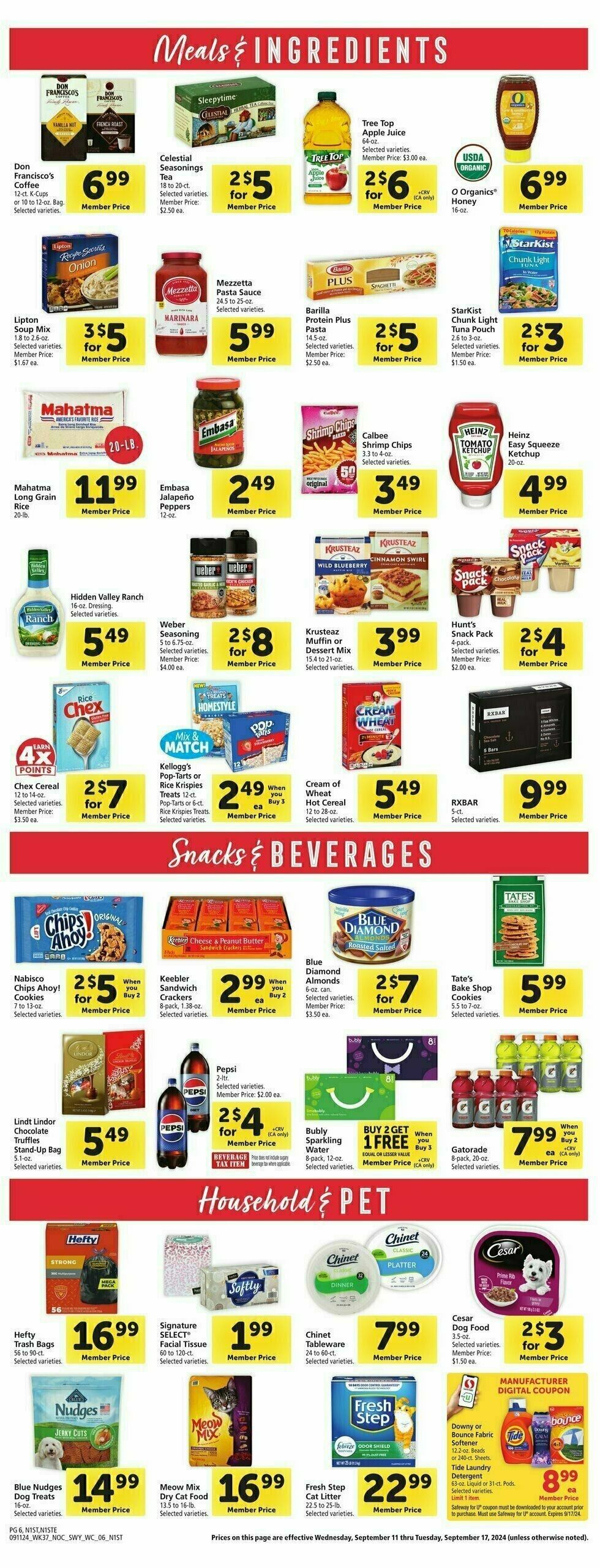 Safeway Sales Ad September 11 (6)