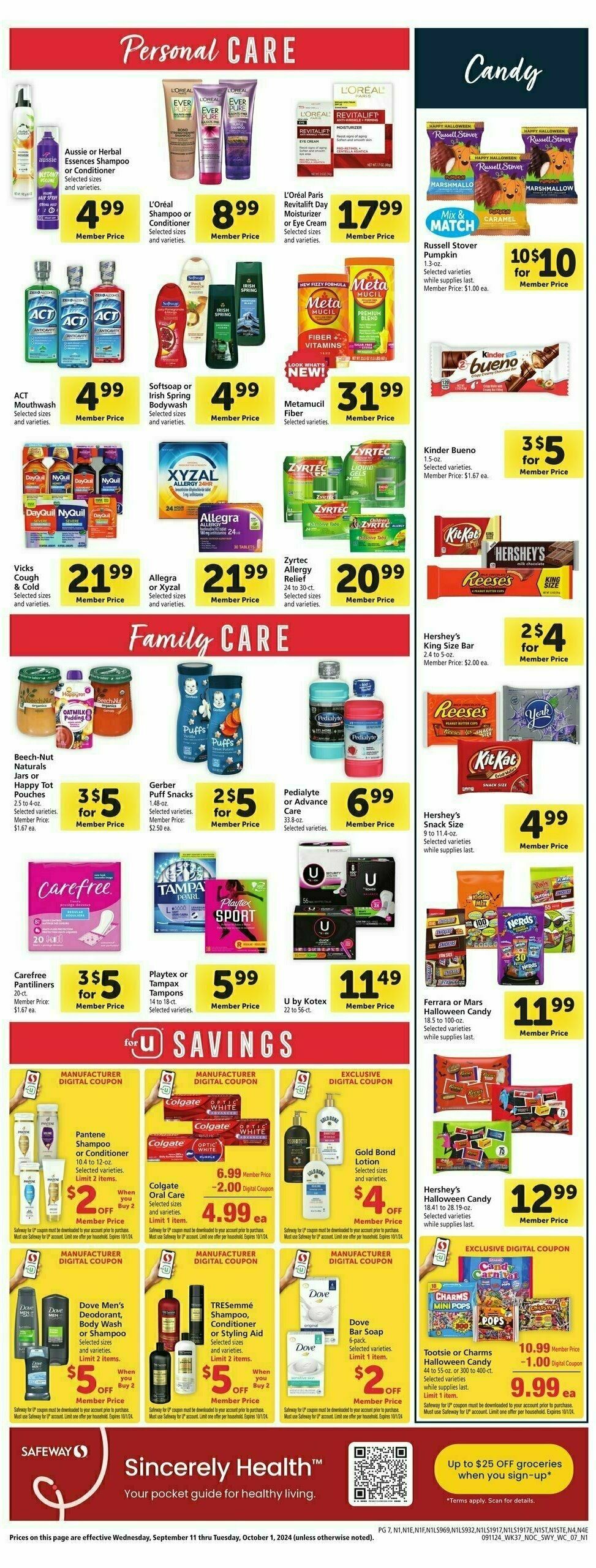 Safeway Sales Ad September 11 (7)