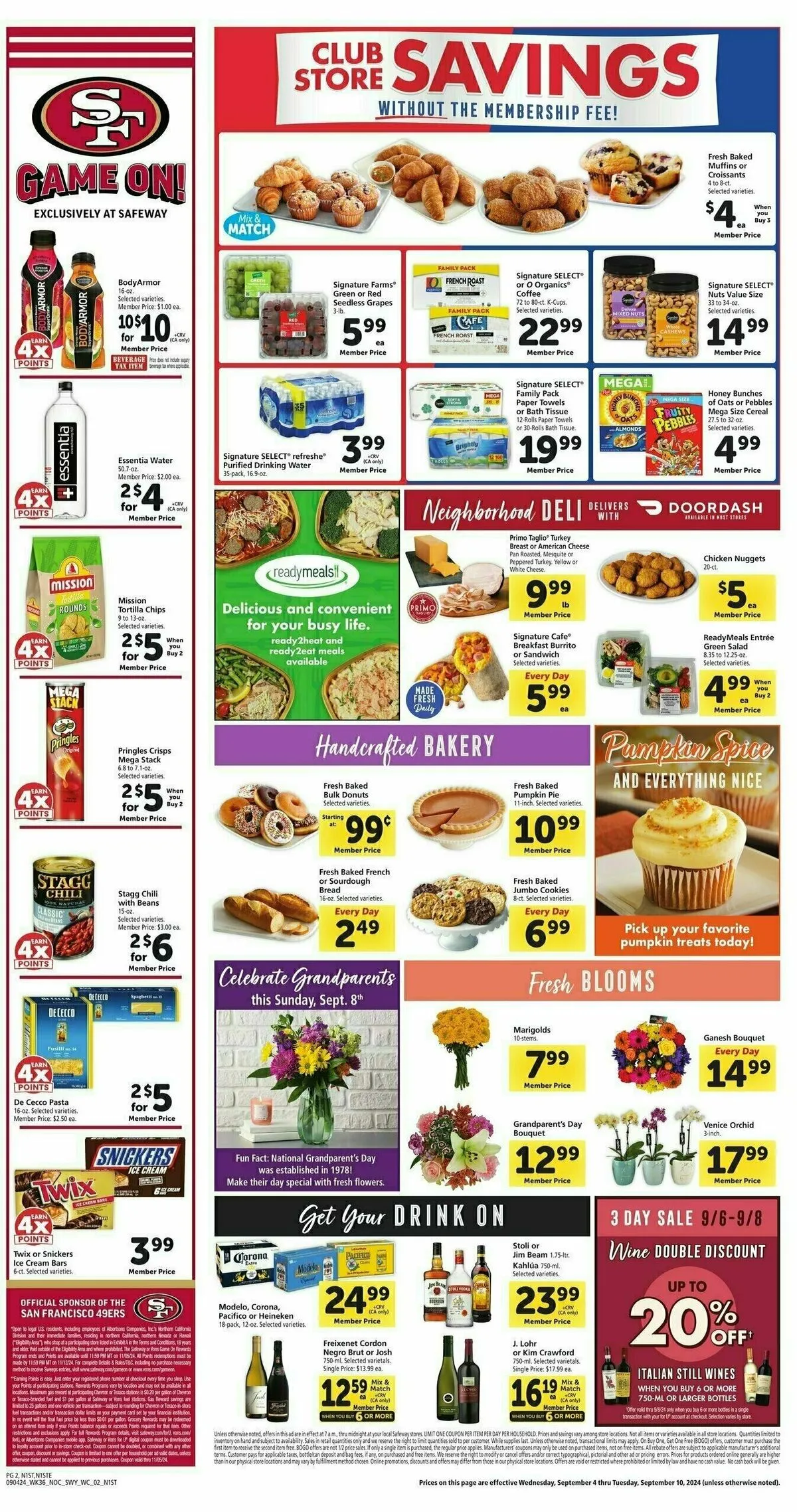 Safeway Sales Ad September 4 (2)