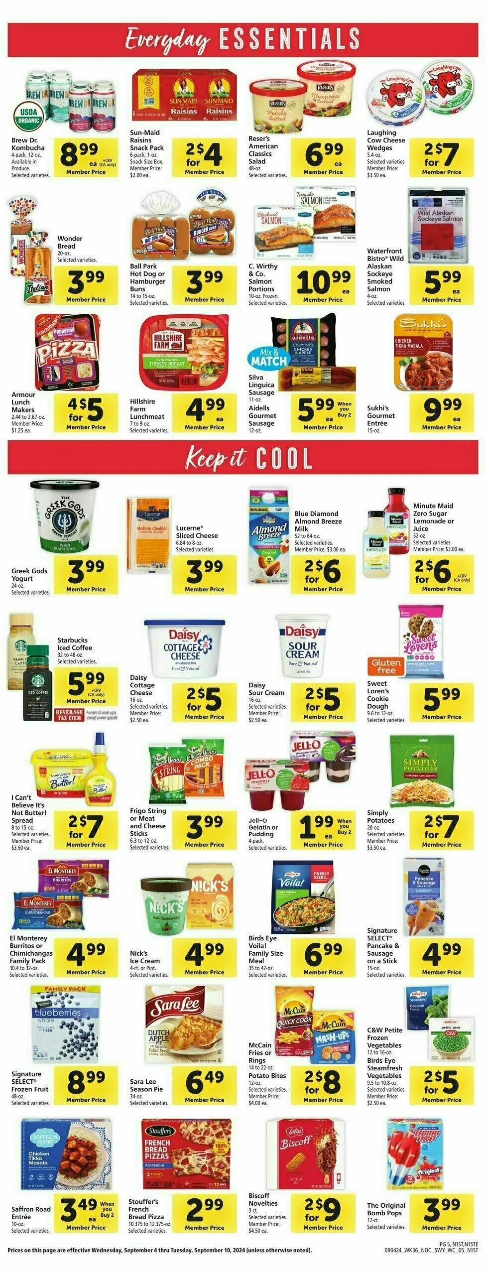 Safeway Sales Ad September 4 (5)