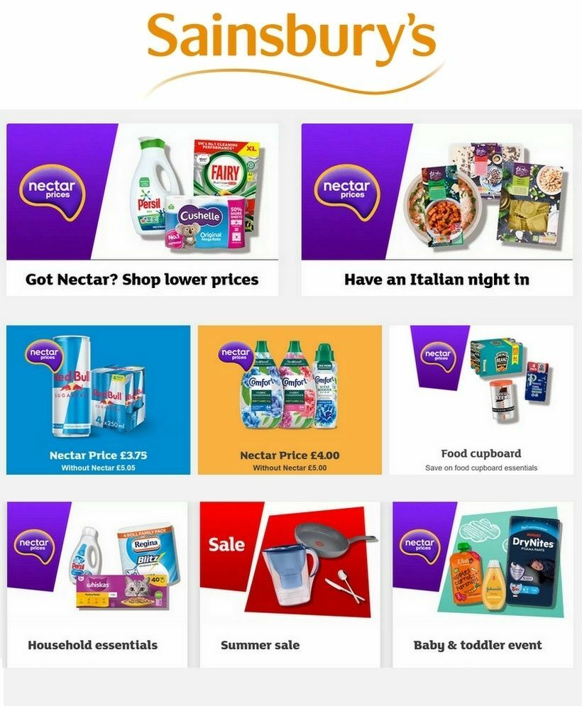 Sainsbury’s offers this week 13 September – Sainsbury’s deals (1)