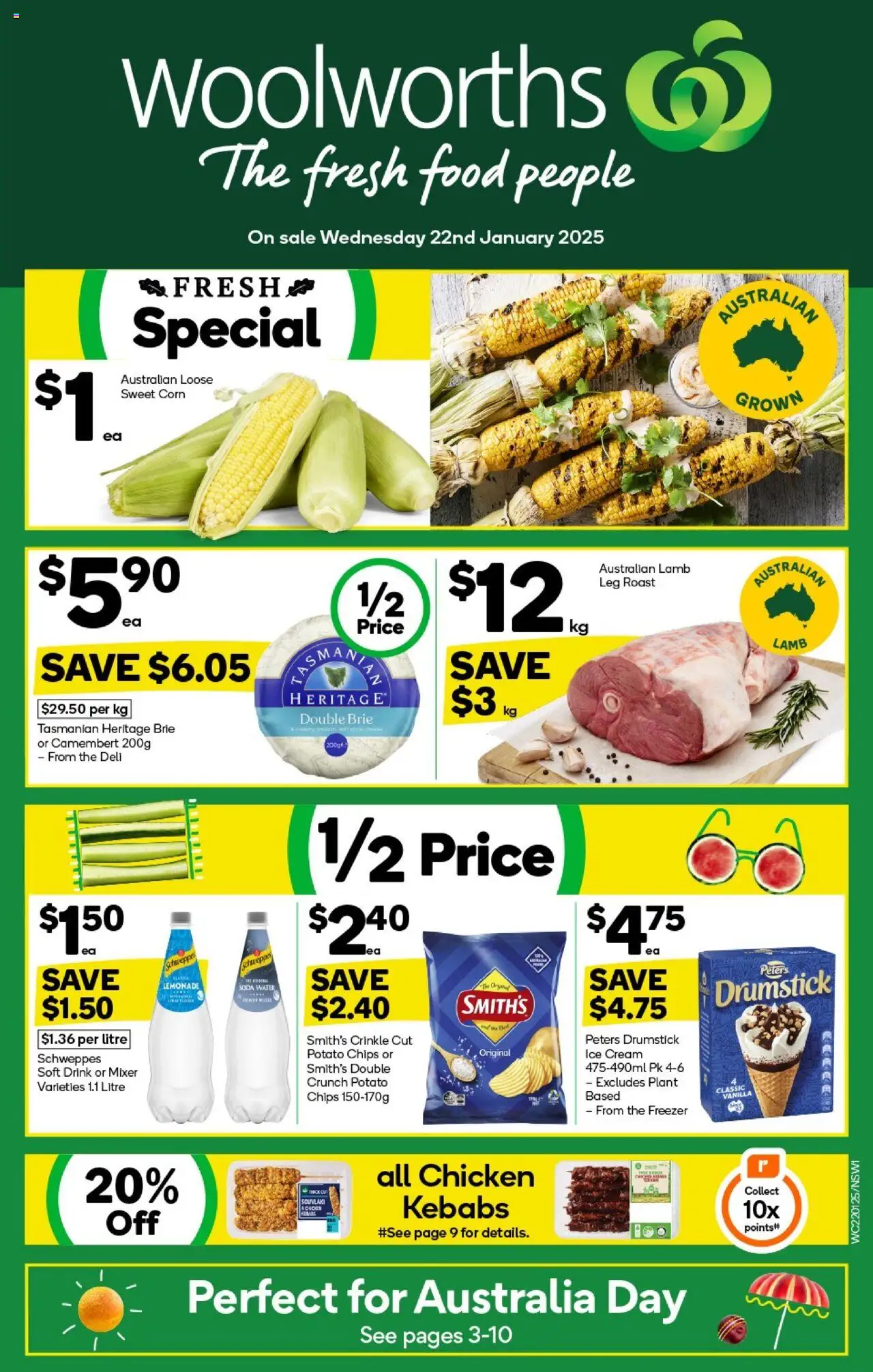 ﻿﻿Woolworths catalogue valid from 22/01/2025 > Online Australia