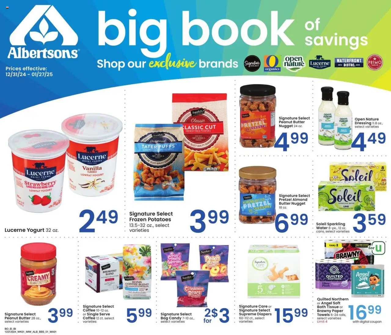 Albertsons Big Books of Savings (12/31/2024 - 01/27/2025 2025) - Flyer