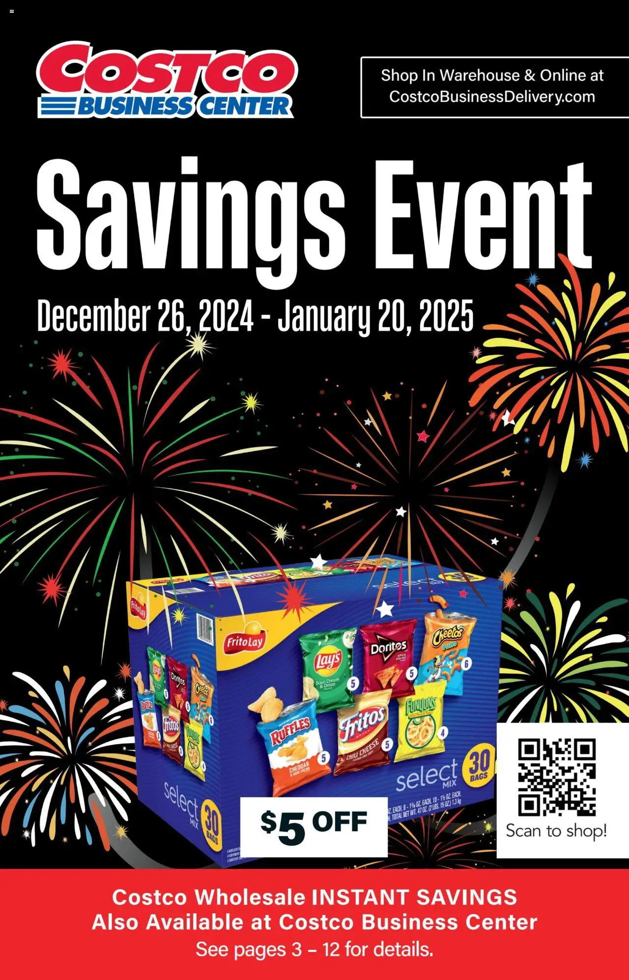 Costco Savings Event (12/26/2024 - 01/20/2025 2025) - Flyer