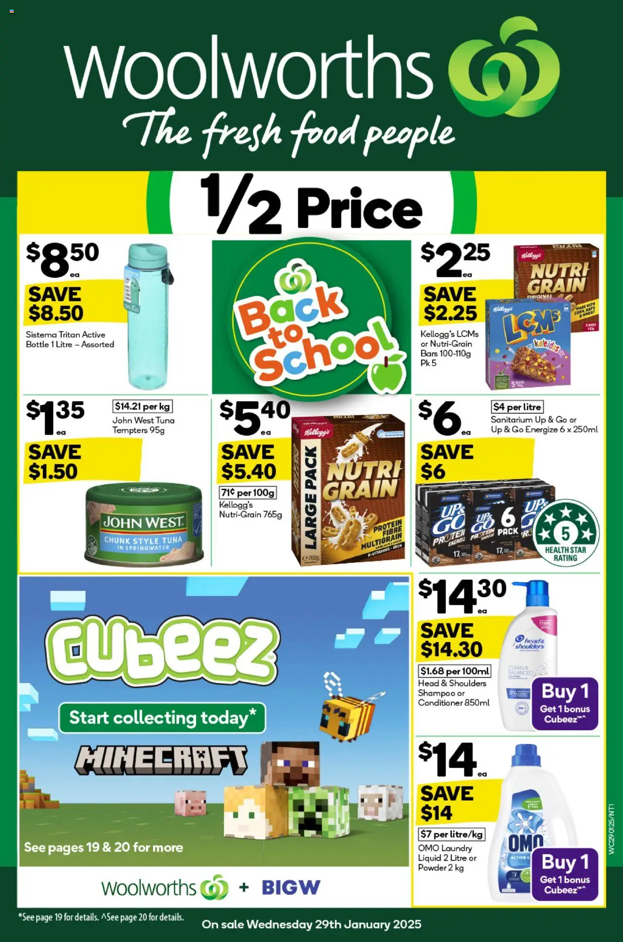 Days remaining: 8Weekly catalogue Woolworths NT 29/0129/01/2025 - 04/02/2025