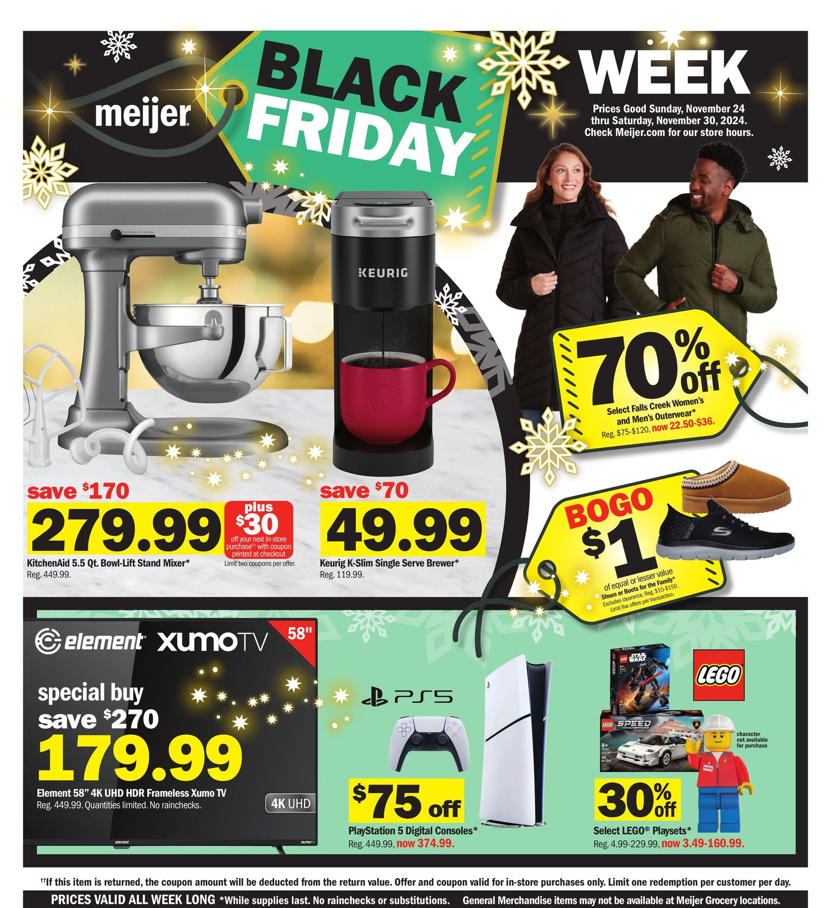 Meijer Black Friday Weeklong Ad Sale 2024