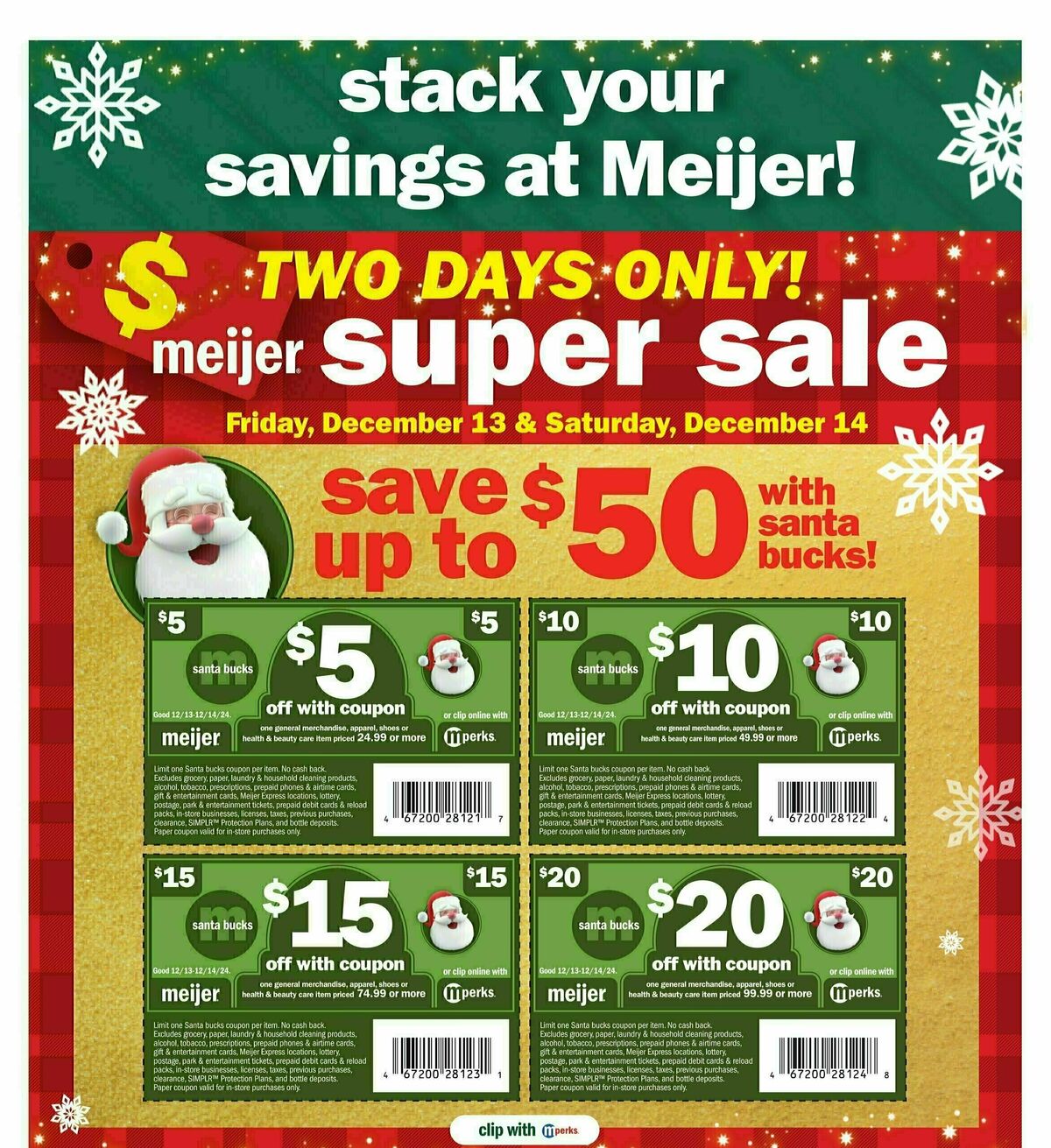 Meijer Super Sale Weekly Ad from December 13Meijer Super Sale Weekly Ad from December 13- Page 3