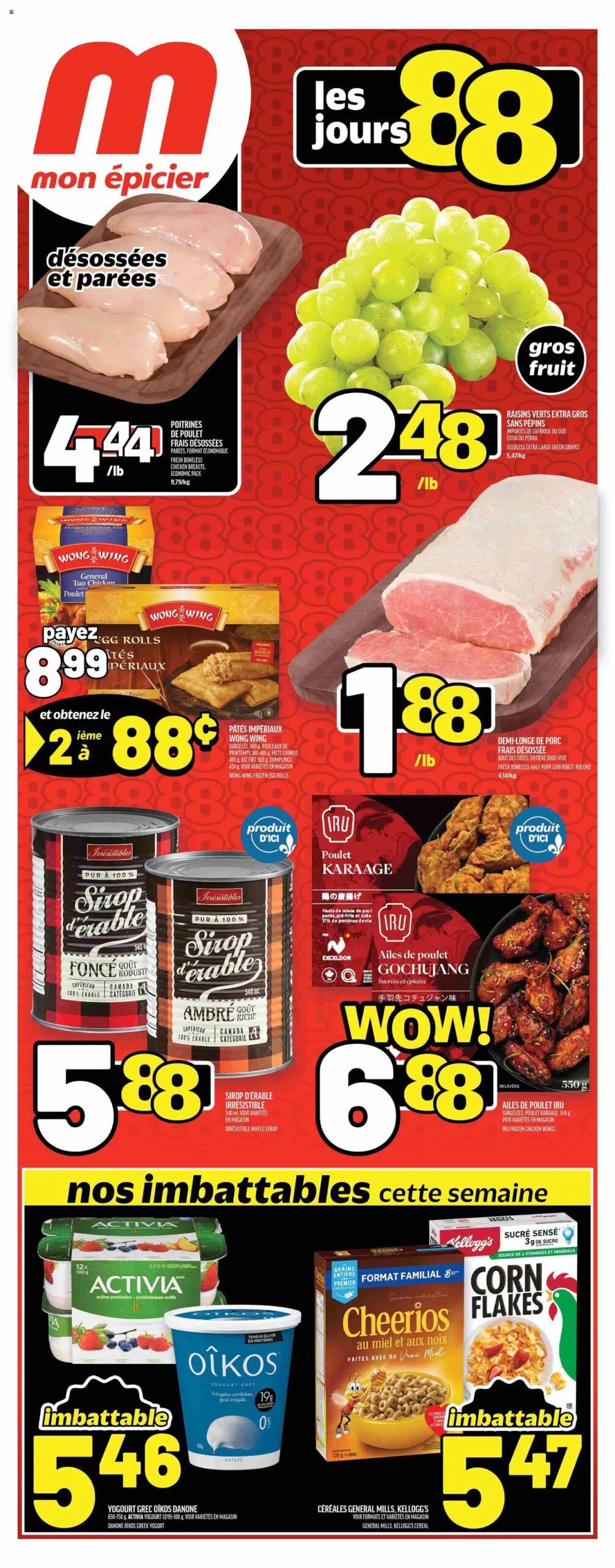 Metro weekly flyer / circulaire from Jan. 9, 2025 > weekly specials & deals