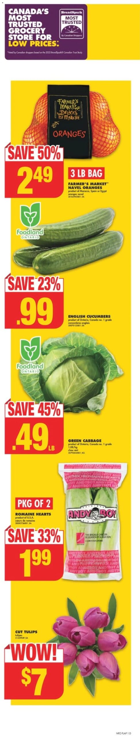 No Frills weekly flyer / circulaire from Jan 23, 2025 > weekly specials & deals