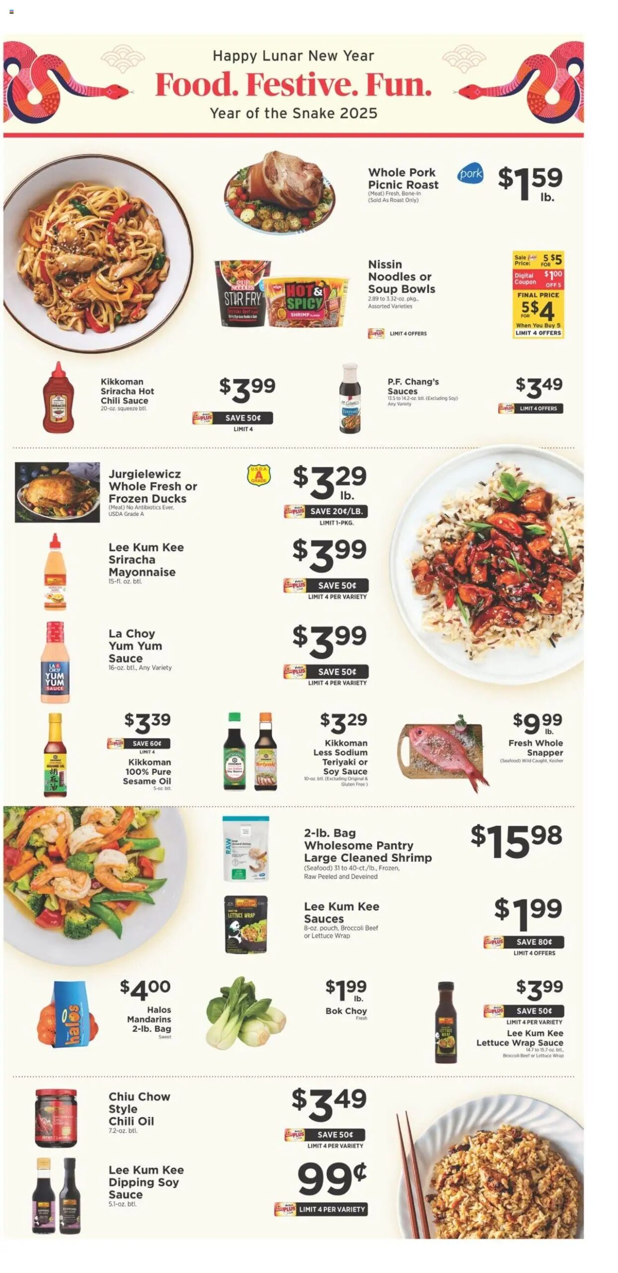 ShopRite Happy Lunar New Year (01/24 - 01/30 2025) - Flyer