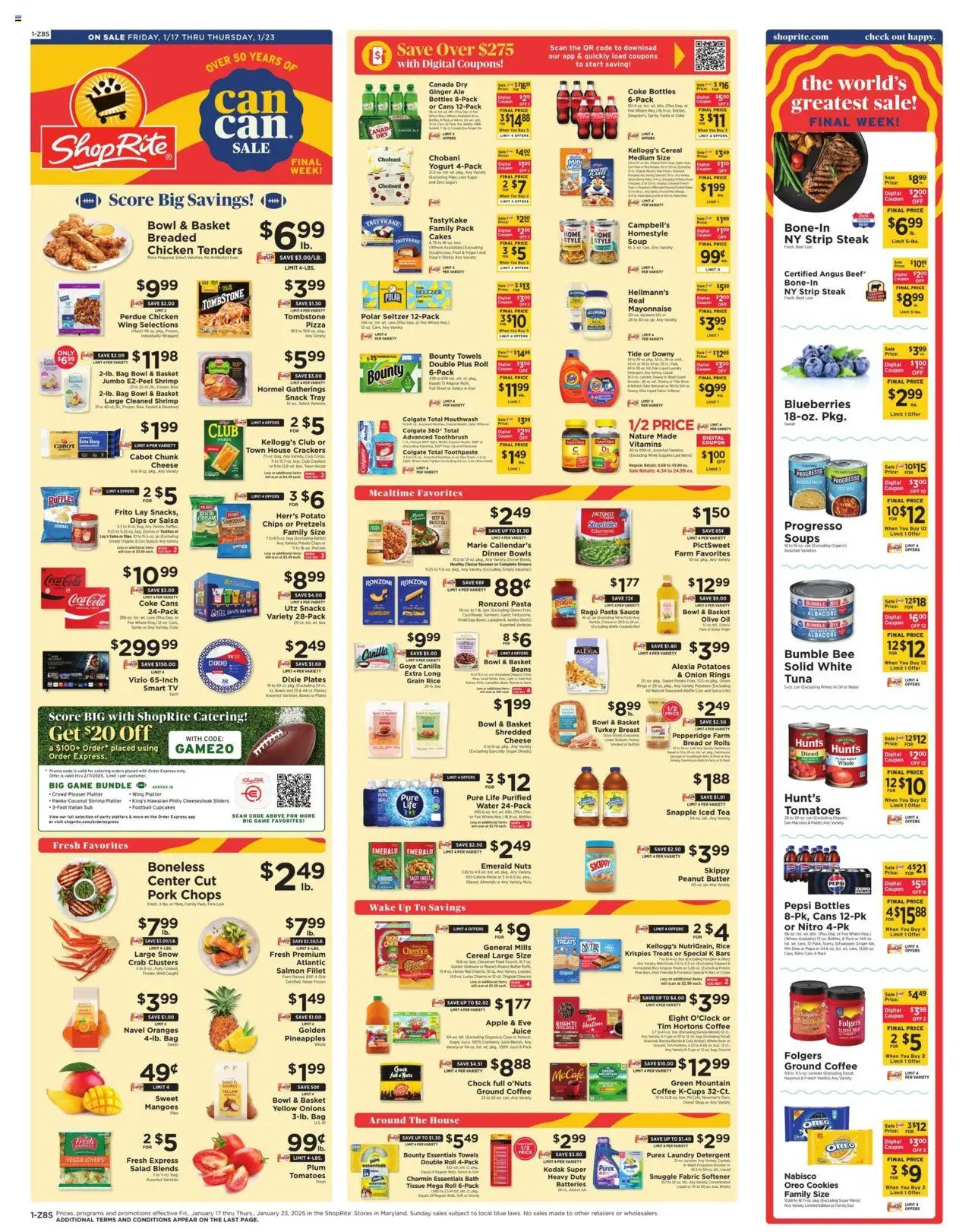 ShopRite Weekly Ad (01/17 - 01/23 2025) - Flyer