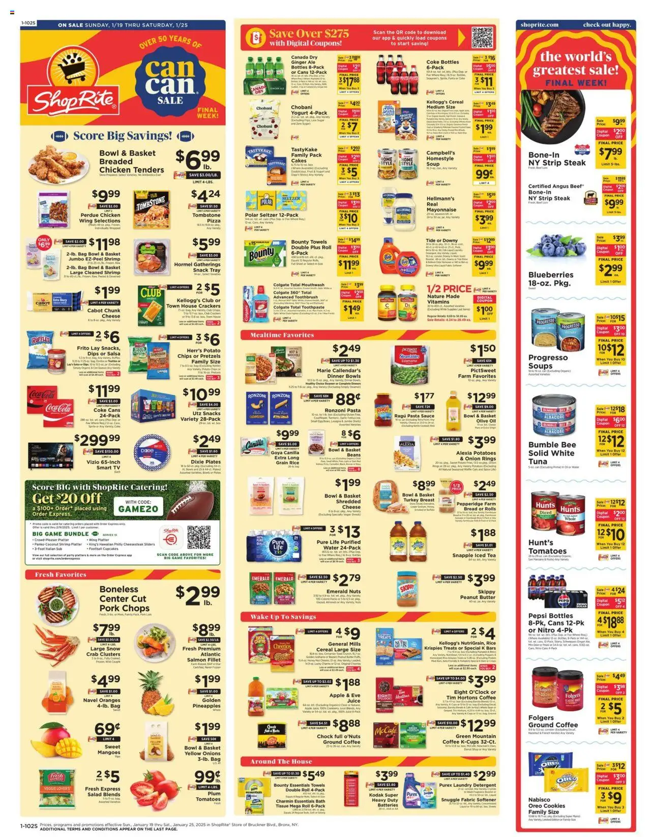 ShopRite Weekly Ad - NY (01/19 - 01/25 2025) - Flyer