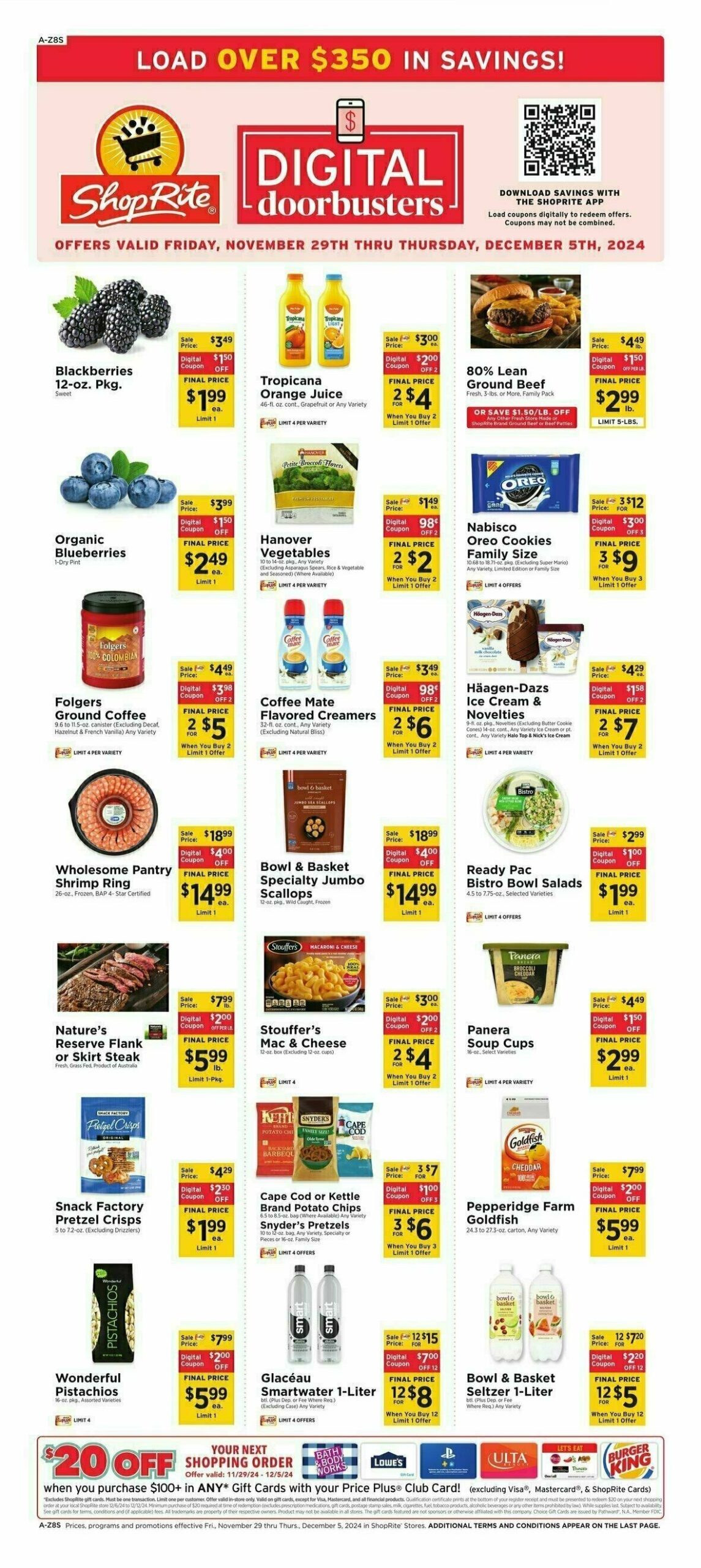 ShopRite Weekly Ad from November 29ShopRite Weekly Ad from November 29- Page 3ShopRite Weekly Ad from November 29- Page 4ShopRite Weekly Ad from November 29- Page 5ShopRite Weekly Ad from November 29- Page 6ShopRite Weekly Ad from November 29- Page 7ShopRite Weekly Ad from November 29- Page 8ShopRite Weekly Ad from November 29- Page 9ShopRite Weekly Ad from November 29- Page 10