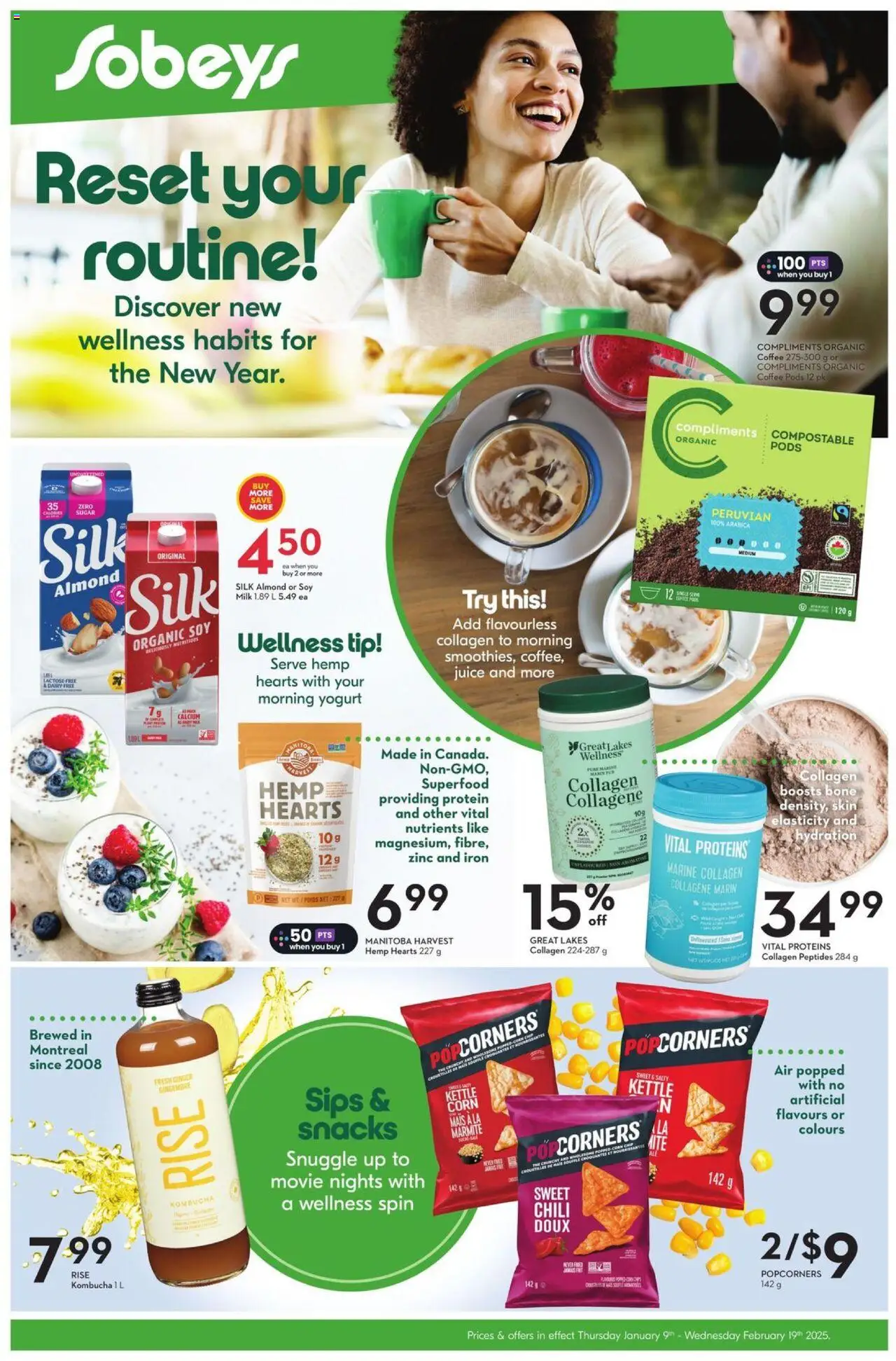 Sobeys - Natural and Wellness Booklet - Ontario from Jan 9, 2025 > weekly specials & deals