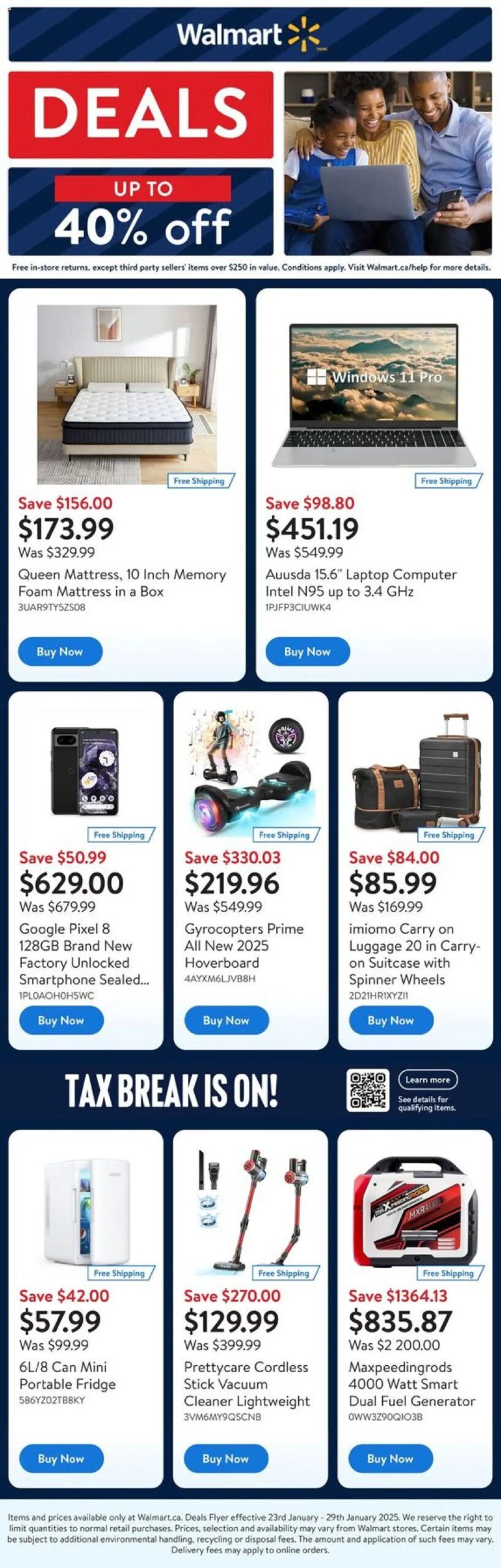 Walmart - Deals of the Week from Jan 23, 2025 > weekly specials & deals