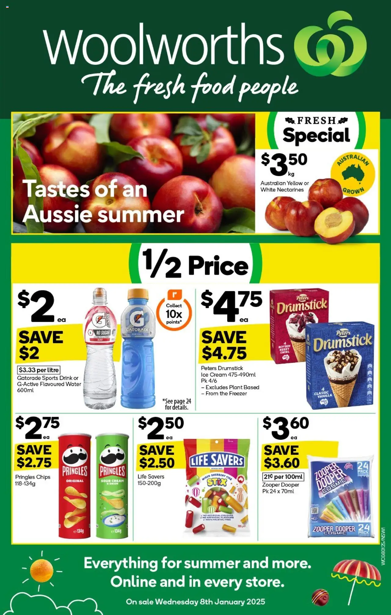 ﻿﻿Woolworths catalogue valid from 08/01/2025 > Online Australia