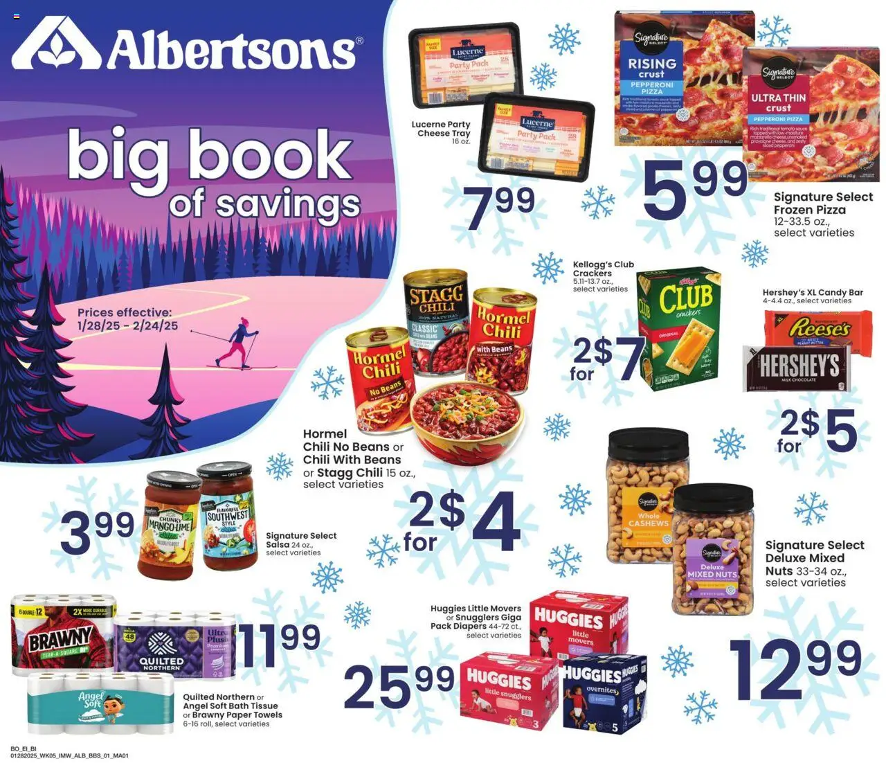 Albertsons Big Book of Savings from 01/28/2025 - Flyer - Page number 1