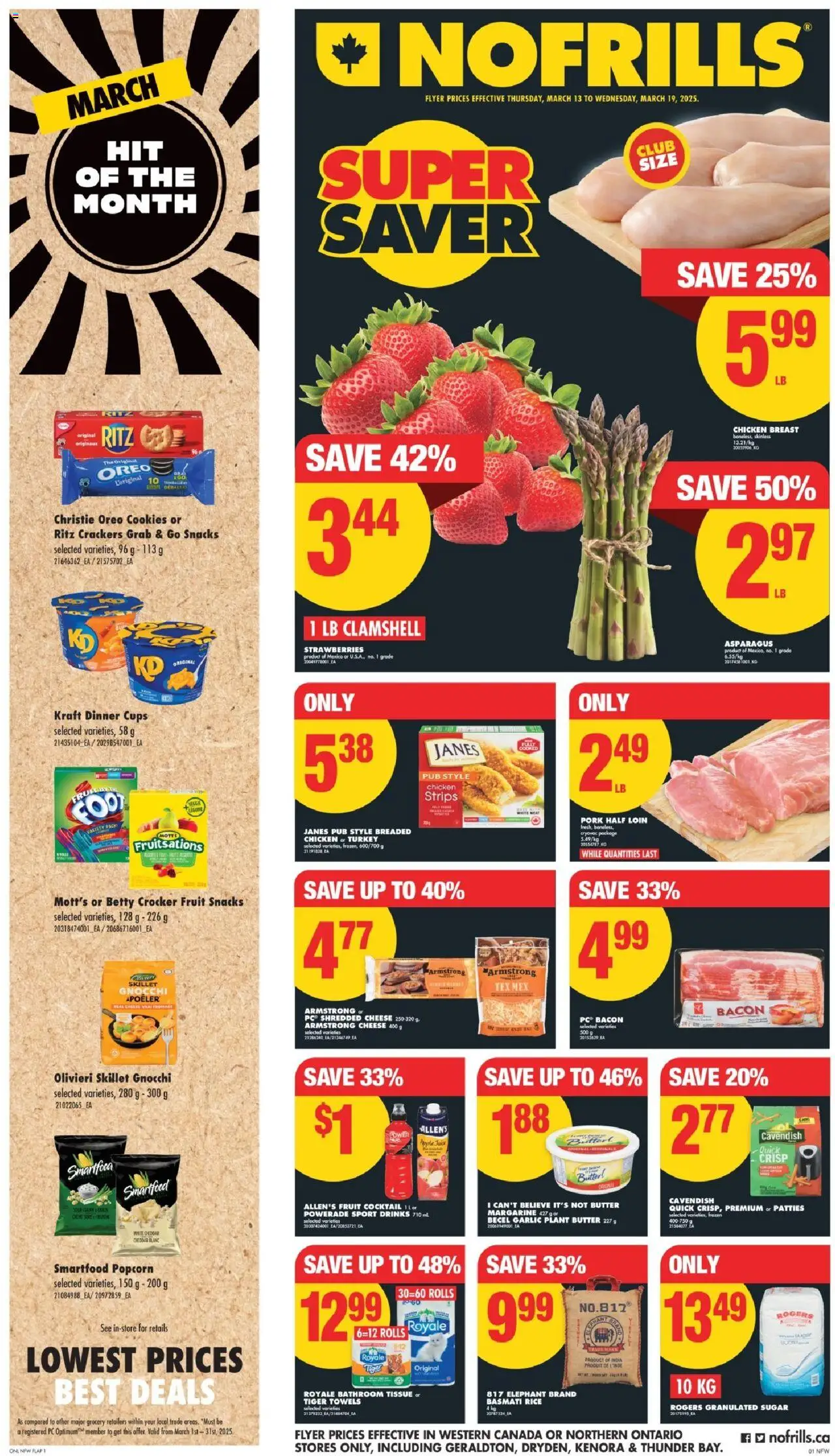 No Frills flyer valid from Mar 13, 2025 - page number 1