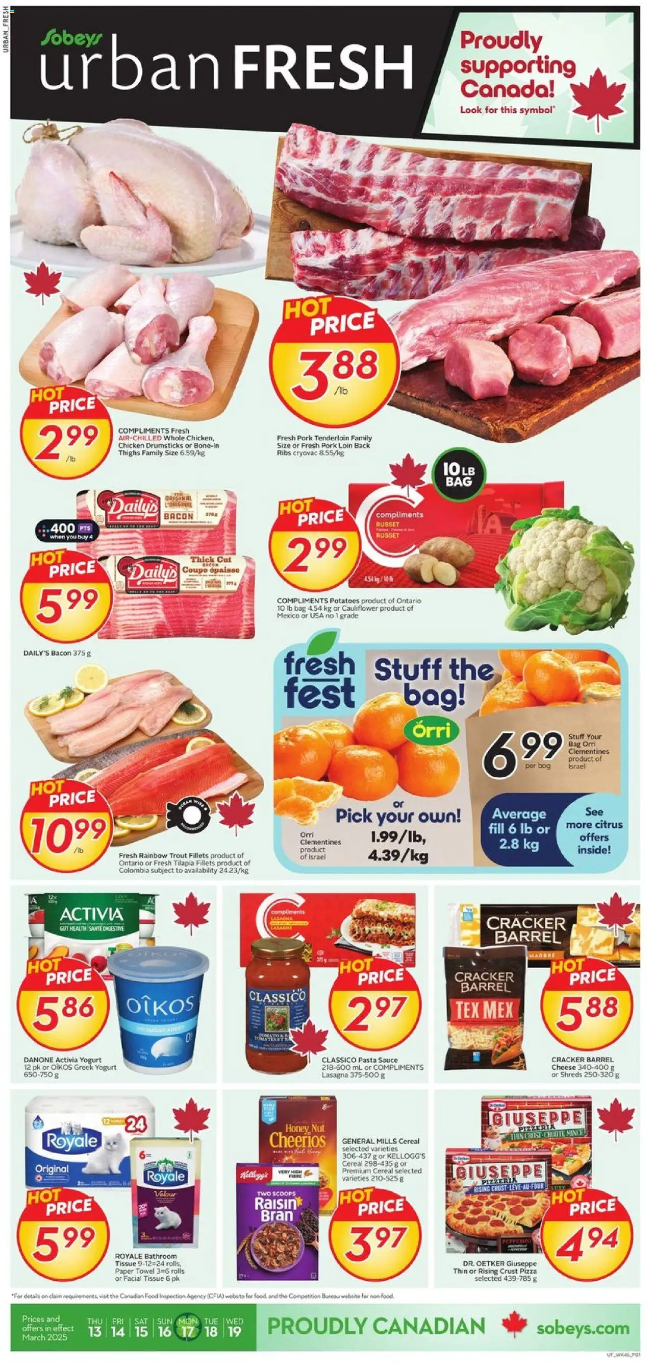 Sobeys flyer valid from Mar 13, 2025 - page number 1