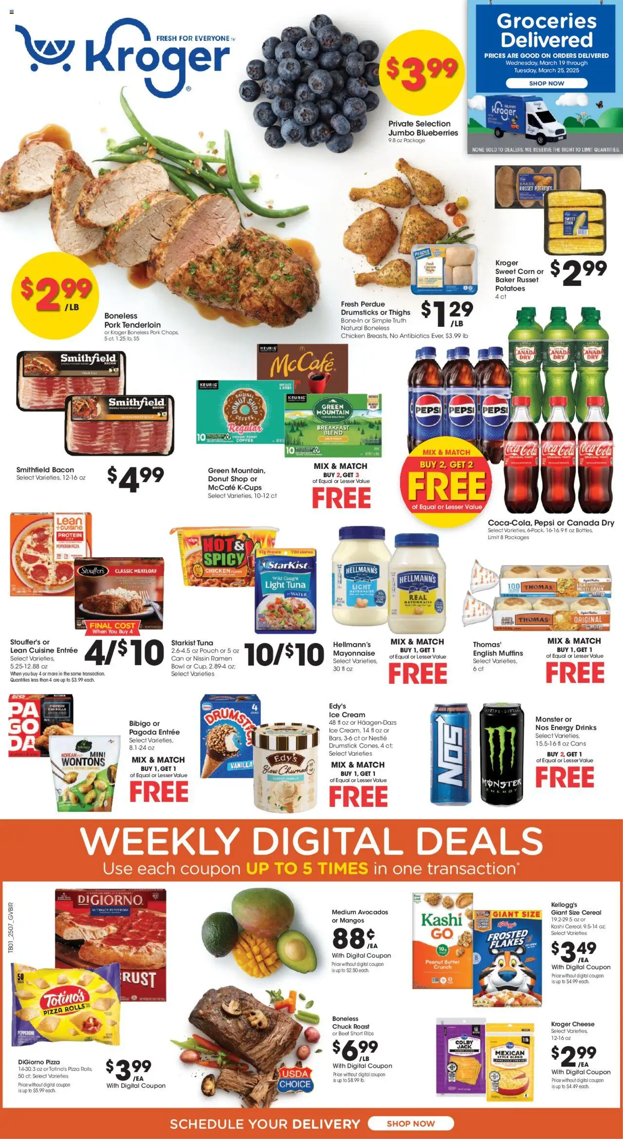 Kroger Weekly ads from 03/19/2025 >> Ad for next week - Page number 1