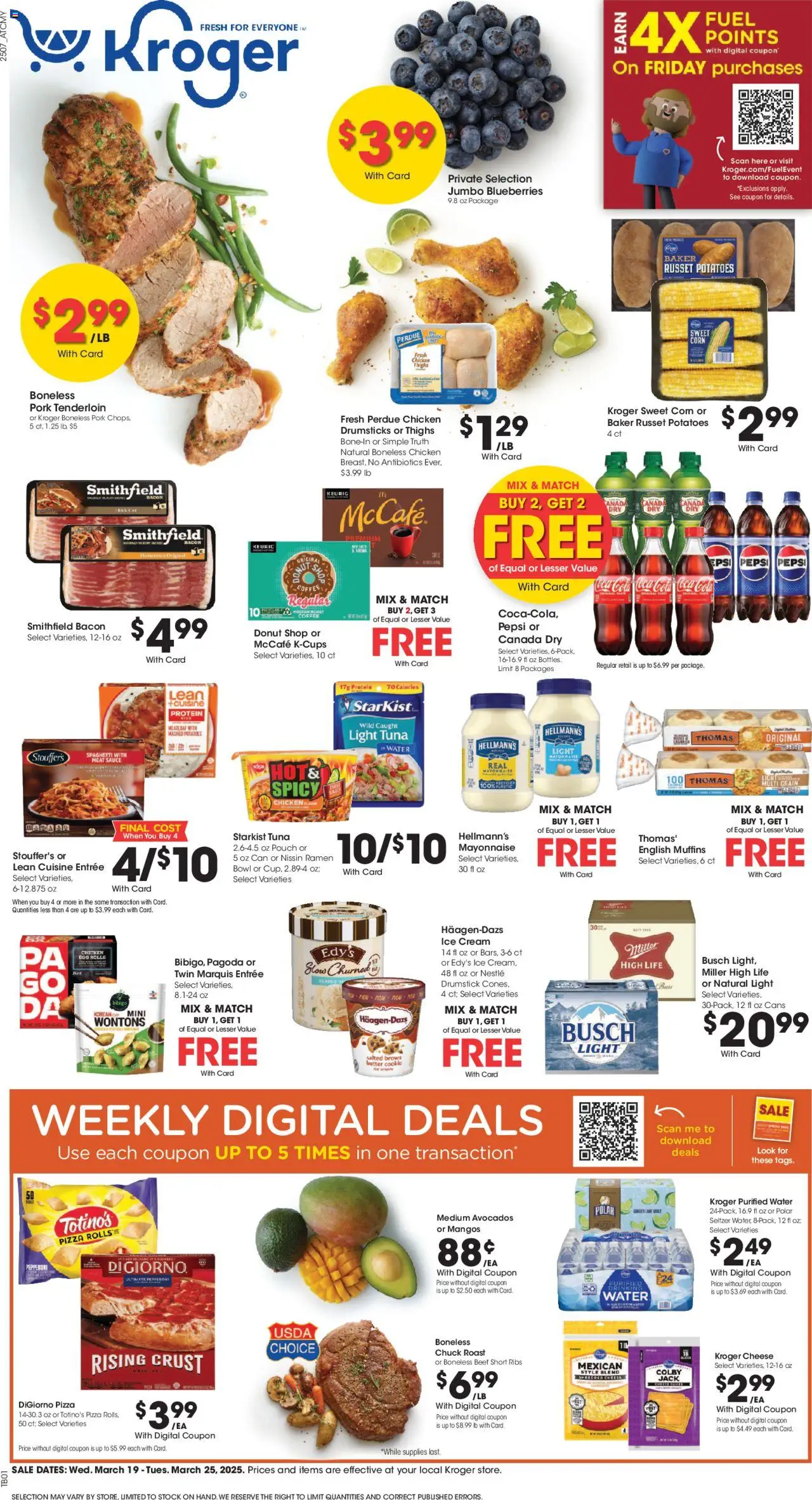 Kroger Weekly ads from 03/19/2025 >> Ad for next week - Page number 1