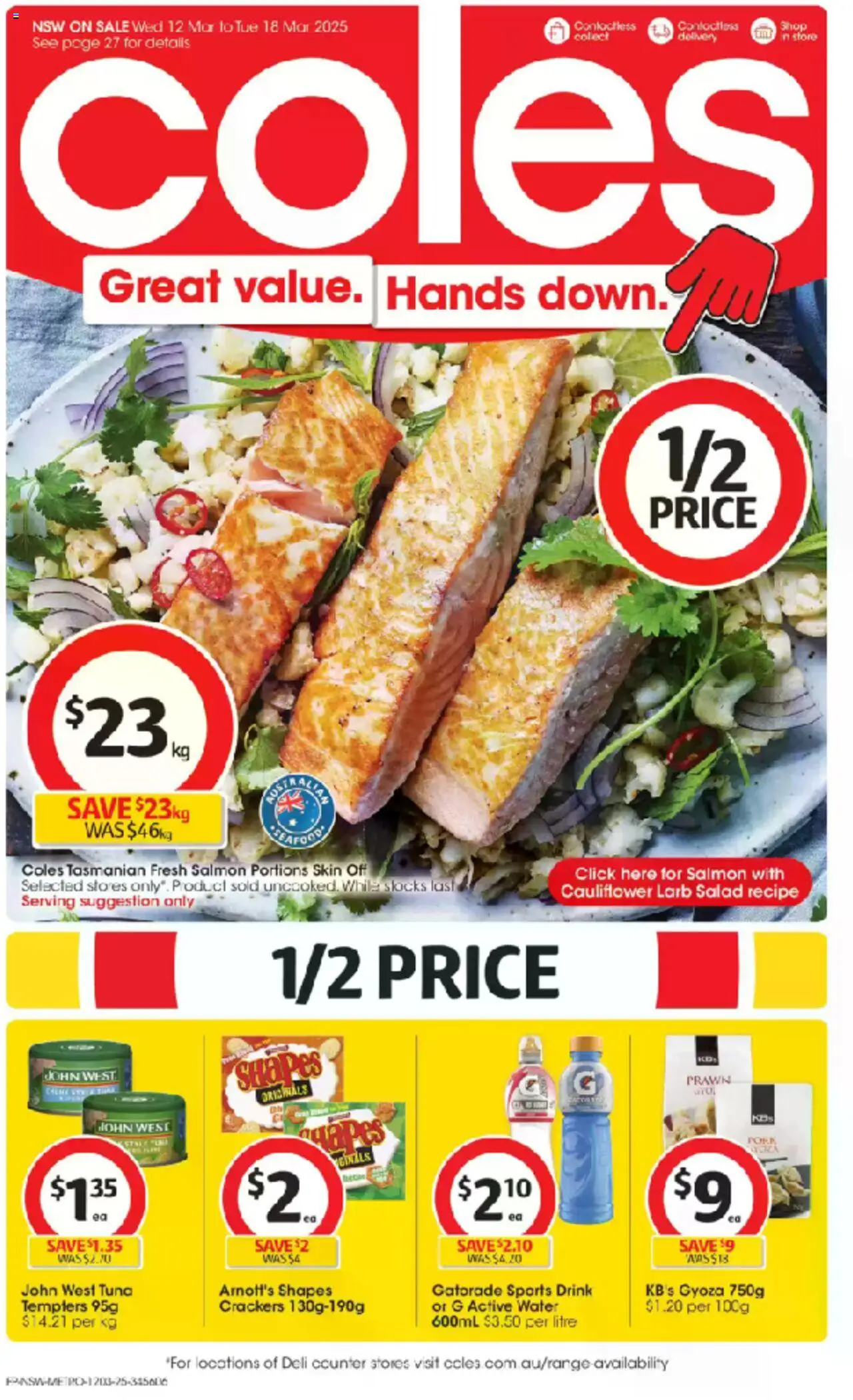 Coles catalogue valid from 12/03/2025 - page 1