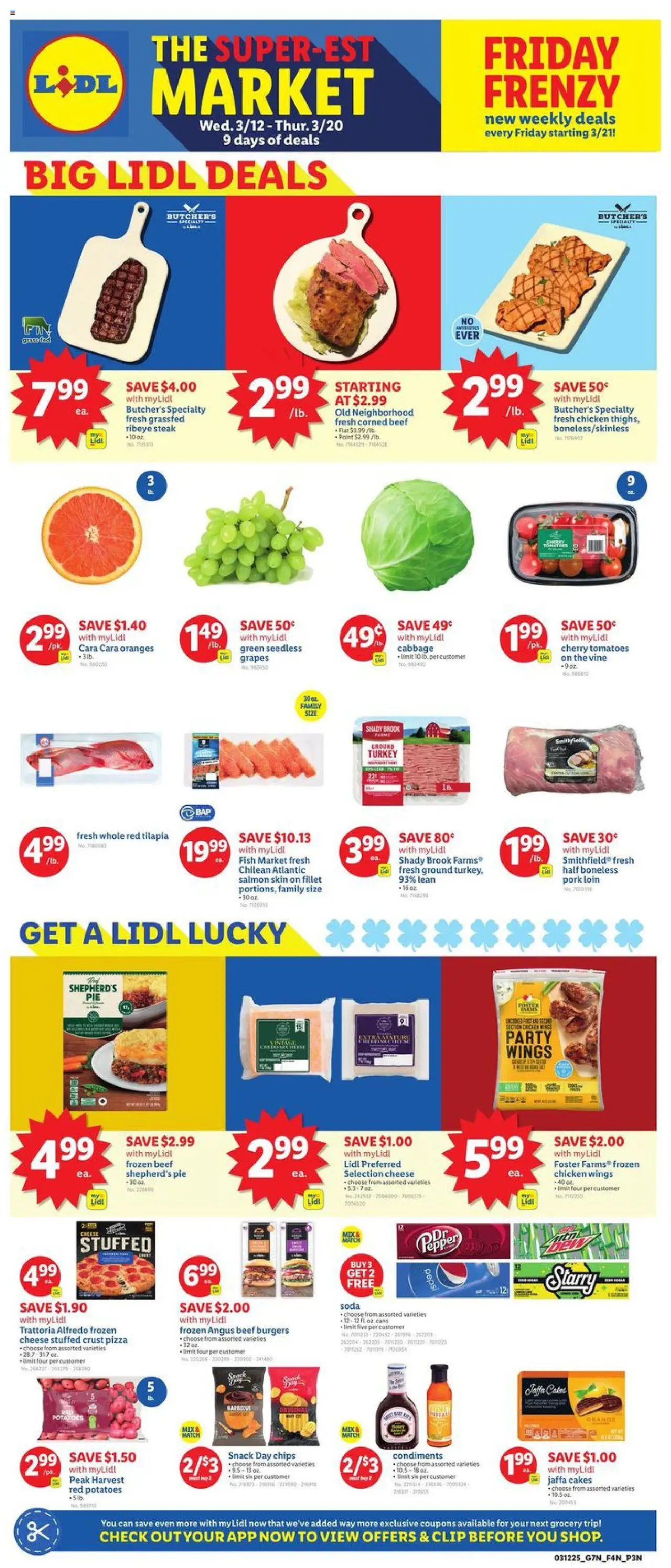 Lidl Weekly Ad from 03/12/2025 - Circular, Weekly flyer - Page number 1