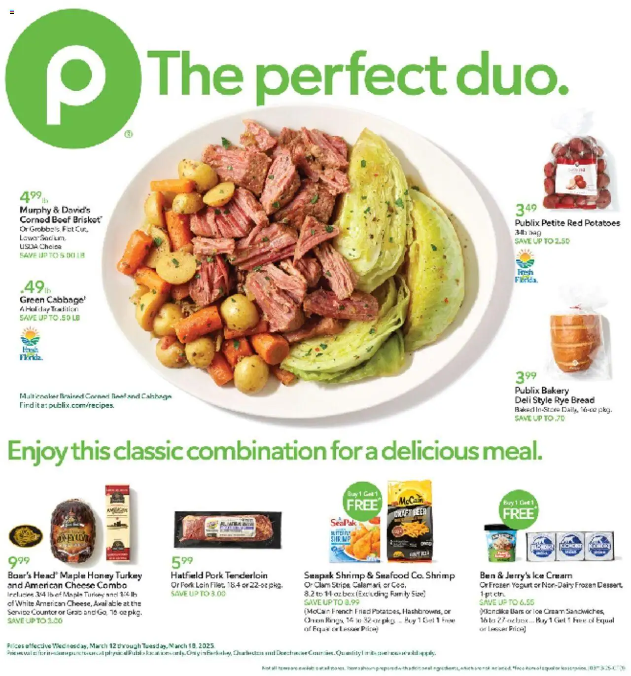 Publix Weekly ad from (03/12/2025) - Ad this week, Flyer - Page number 1